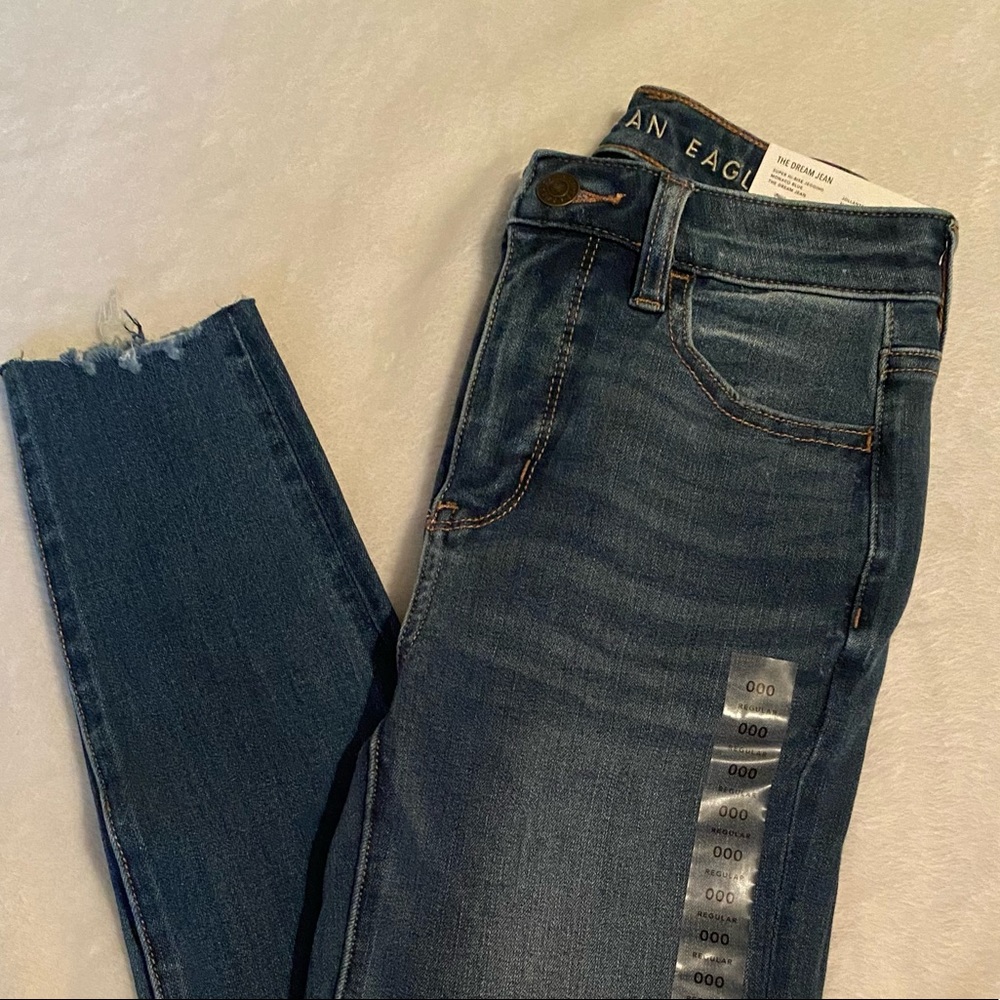 American Eagle “The Dream Jean” super high rise jeggings